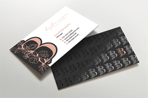 Business Card Design by LAXMI DESIGNHUB for Brydon Carson Decorating & Florals | Design: #29879559