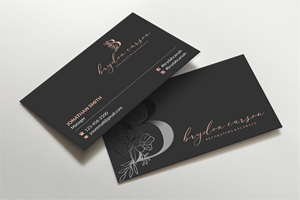Business Card Design by LAXMI DESIGNHUB for Brydon Carson Decorating & Florals | Design: #29879566