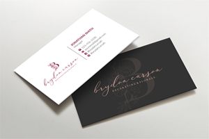 Business Card Design by LAXMI DESIGNHUB for Brydon Carson Decorating & Florals | Design: #29879568