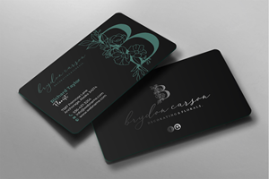Business Card Design by chandrayaan.creative for Brydon Carson Decorating & Florals | Design: #29878232
