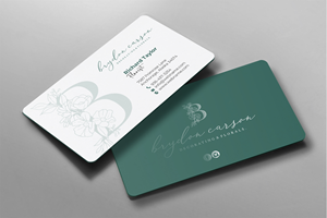 Business Card Design by chandrayaan.creative for Brydon Carson Decorating & Florals | Design: #29878287