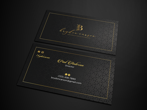 Business Card Design by Tripti Ranjan Gain for Brydon Carson Decorating & Florals | Design: #29904146