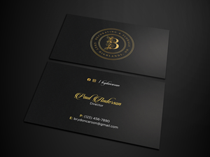 Business Card Design by Tripti Ranjan Gain for Brydon Carson Decorating & Florals | Design: #29904152