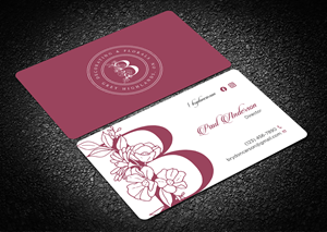 Business Card Design by Tripti Ranjan Gain for Brydon Carson Decorating & Florals | Design: #29904158