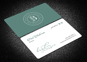 Business Card Design by Tripti Ranjan Gain for Brydon Carson Decorating & Florals | Design: #29904161