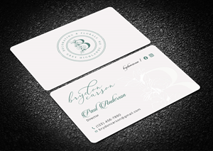 Business Card Design by Tripti Ranjan Gain for Brydon Carson Decorating & Florals | Design: #29904169