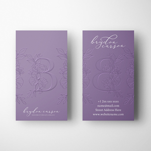 Business Card Design by Aistikart for Brydon Carson Decorating & Florals | Design: #29895936