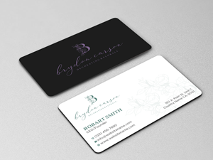 Business Card Design by Uttom 2 for Brydon Carson Decorating & Florals | Design: #29871808