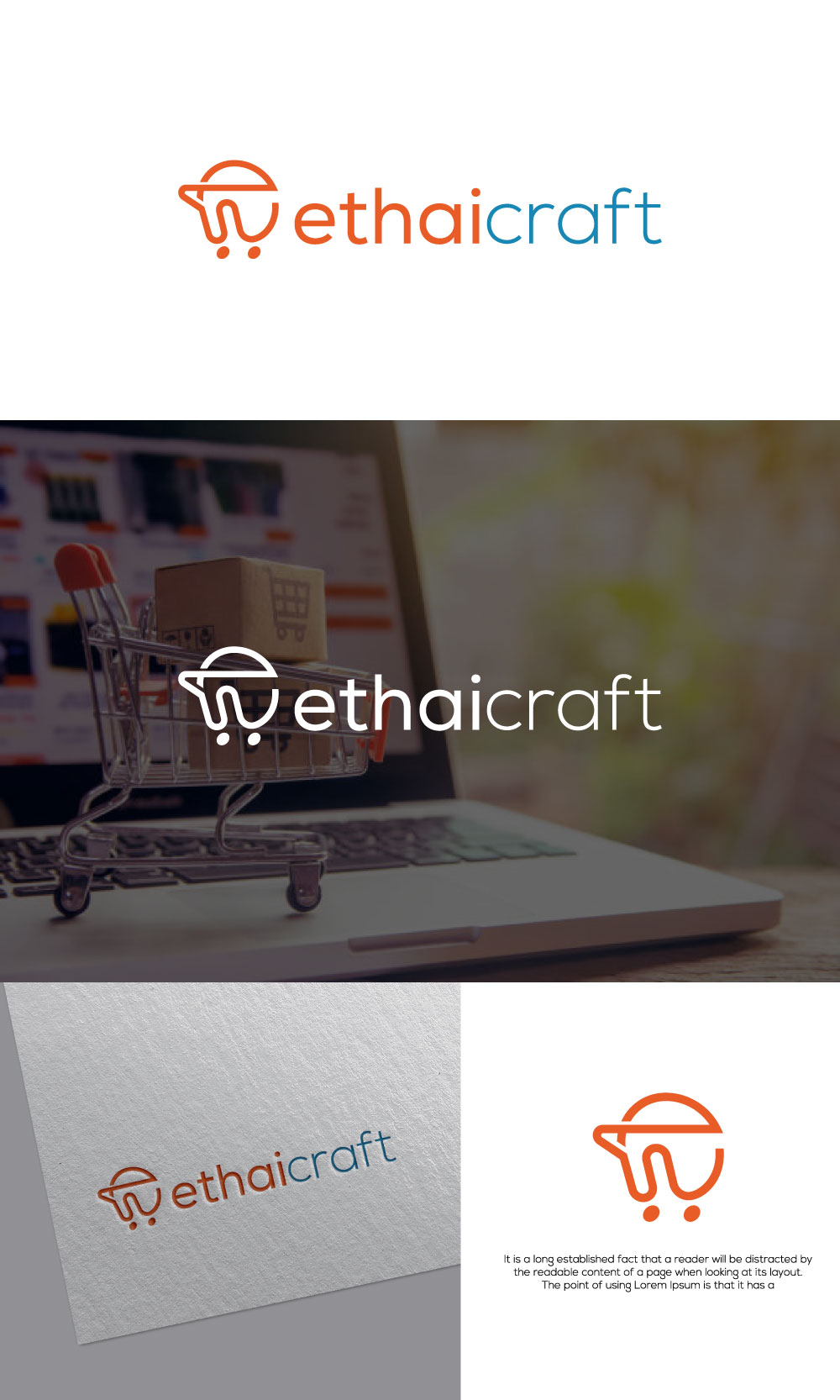 Logo Design by Sayma Fashion for eThaiCraft | Design #29869248