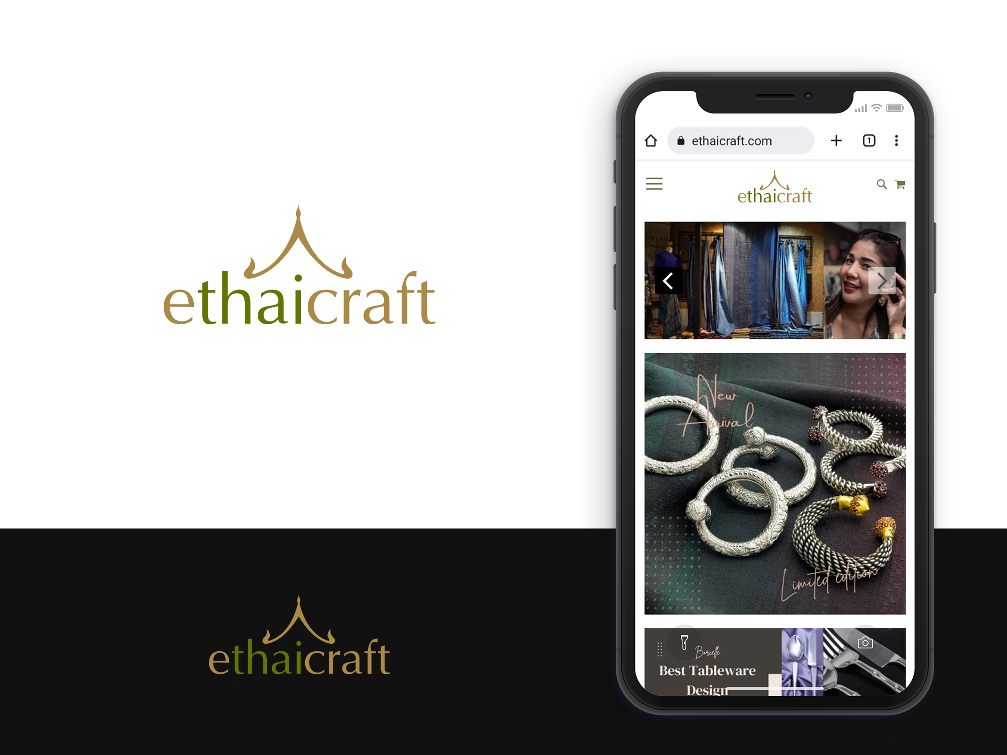Logo Design by COLOUR CREATIVE for eThaiCraft | Design #29917388