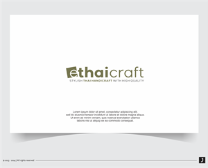 Diseño de Logo por joysetiawan  para eThaiCraft | Diseño: #29877777