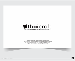 Diseño de Logo por joysetiawan  para eThaiCraft | Diseño: #29907753
