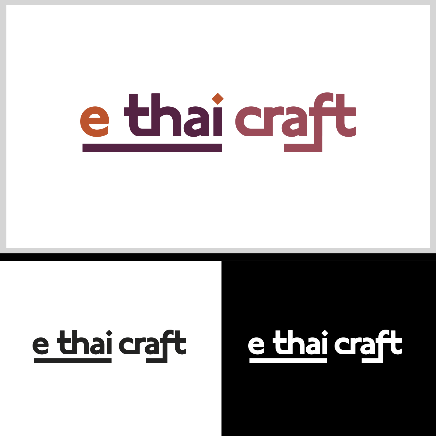 Logo Design by Wally_F for eThaiCraft | Design #29871957