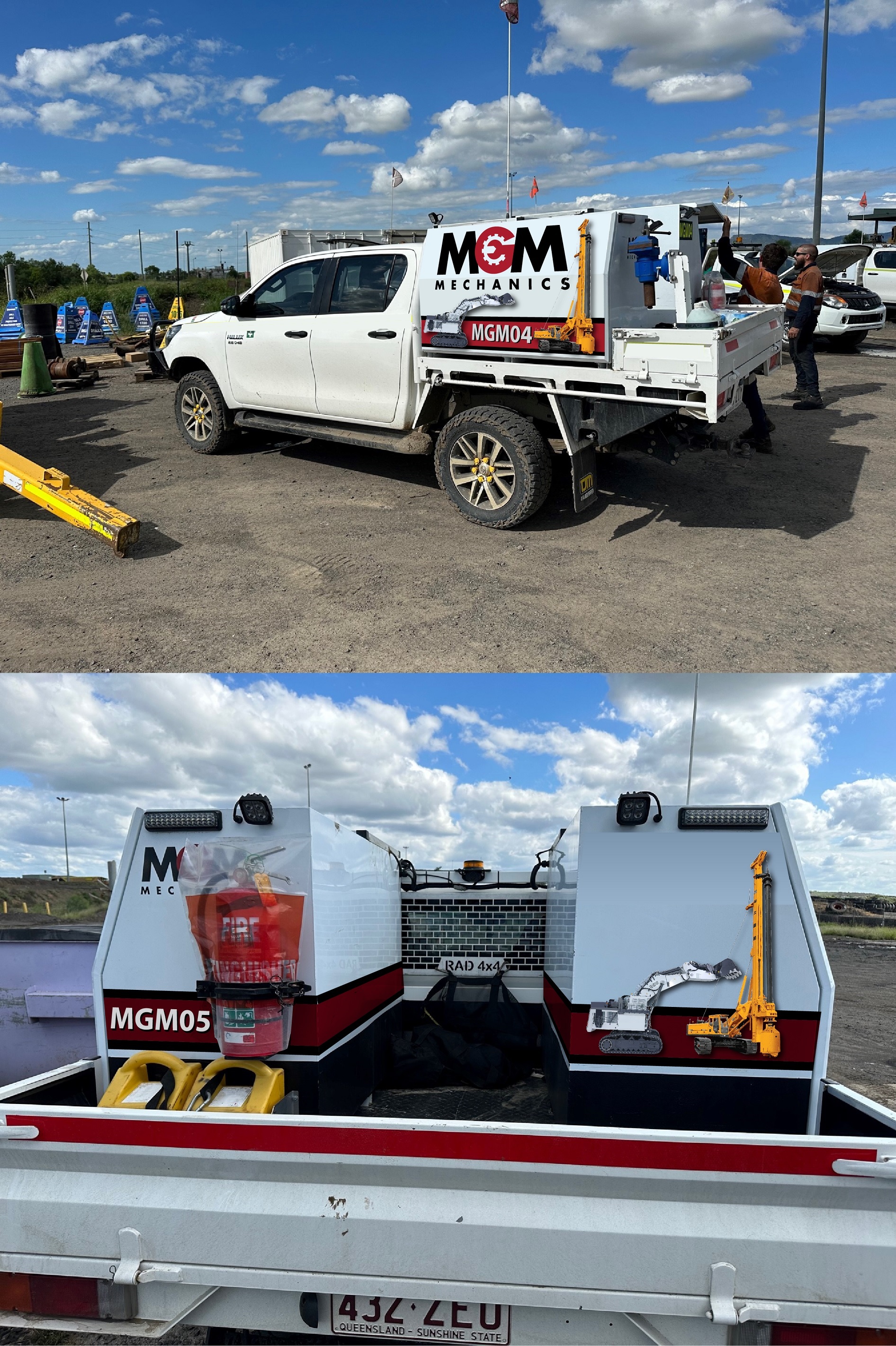 Car Wrap Design by Kira Graphics for MGM mechanics and services PTY LTD | Design #29916704