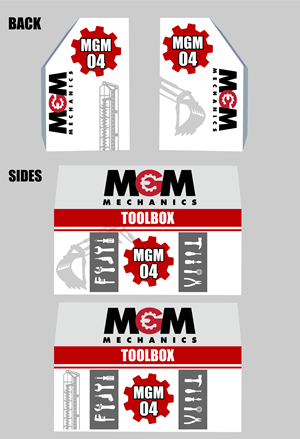 Car Wrap Design by elveneclipse for MGM mechanics and services PTY LTD | Design: #29902351