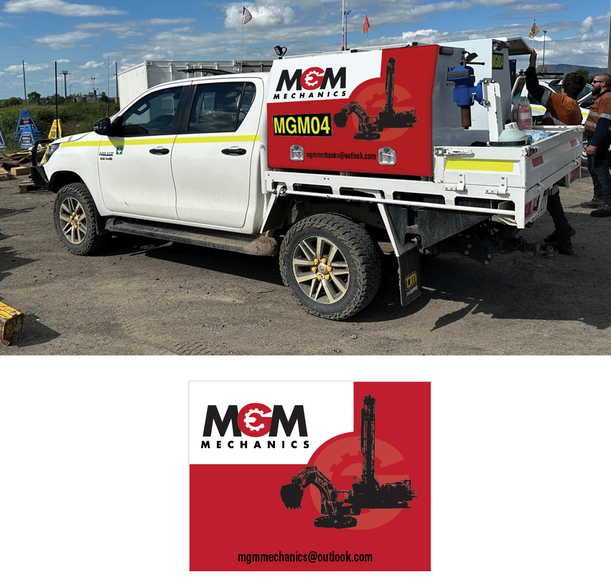 Car Wrap Design by Jhon Jairo for MGM mechanics and services PTY LTD | Design: #29952141