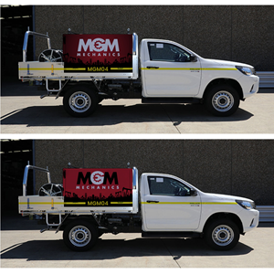 Car Wrap Design by Yoga Tri for MGM mechanics and services PTY LTD | Design: #29891075