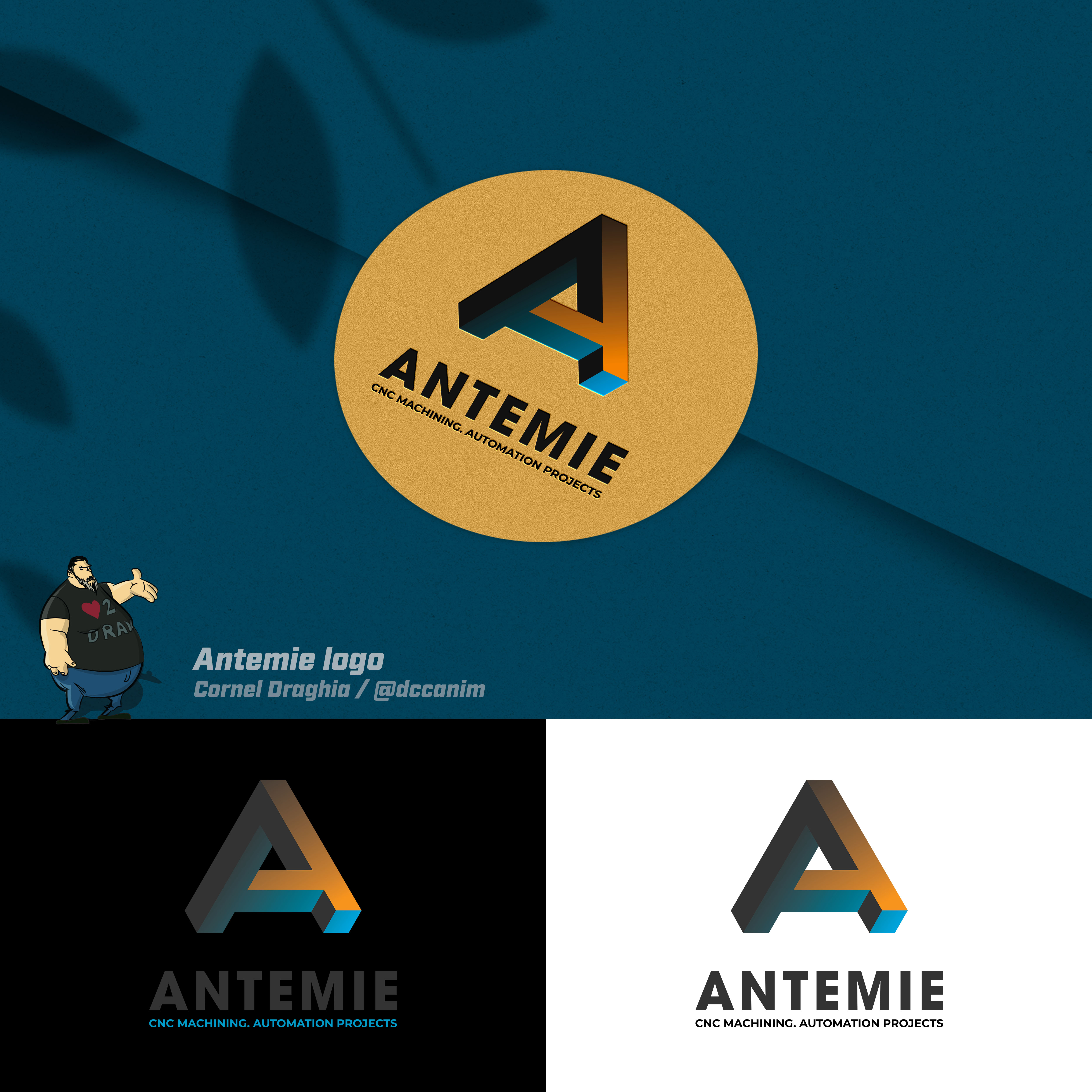 Logo Design by dccanim for ANTEMIE SRL | Design #29874218