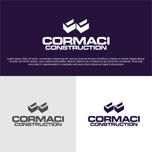 Logo Design by GI ART for Cormaci Construction | Design: #29903659