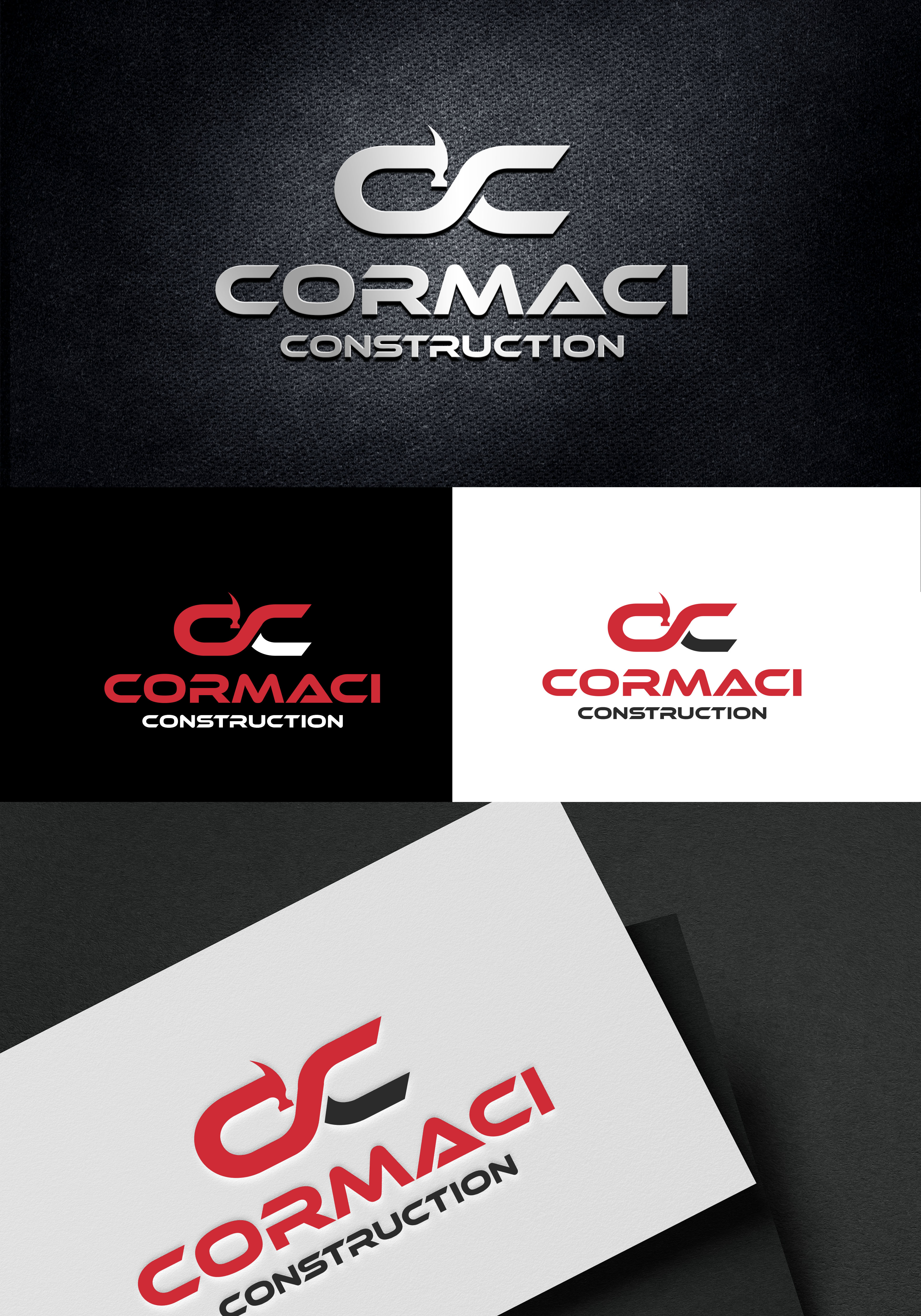 Logo Design by Graphixpointt for Cormaci Construction | Design #29873940