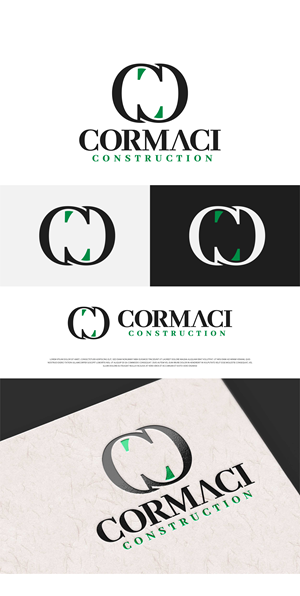 Logo Design by one1.fz for Cormaci Construction | Design: #29871996