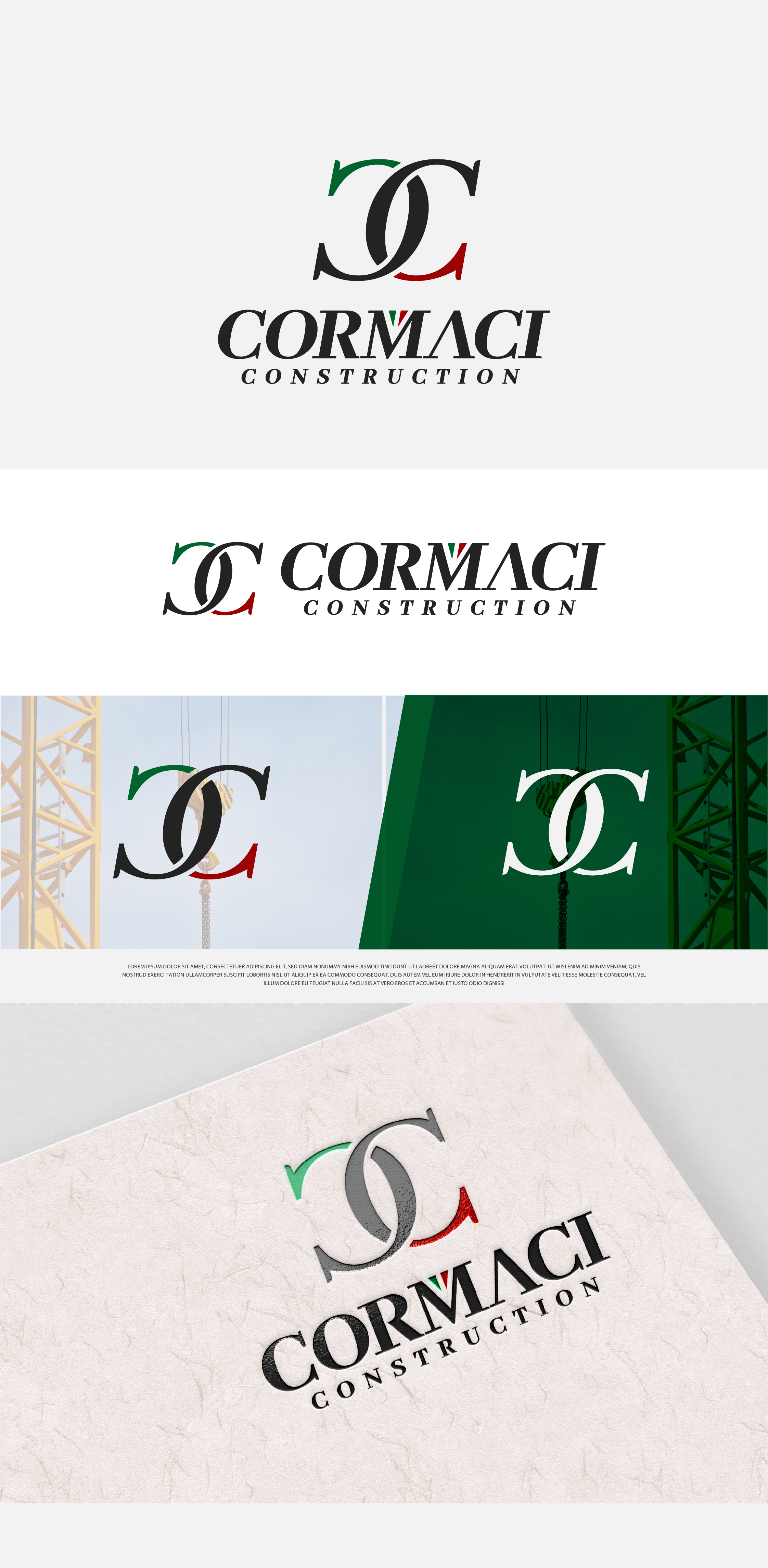 Design de Logo par one1.fz pour Cormaci Construction | Design #29885491