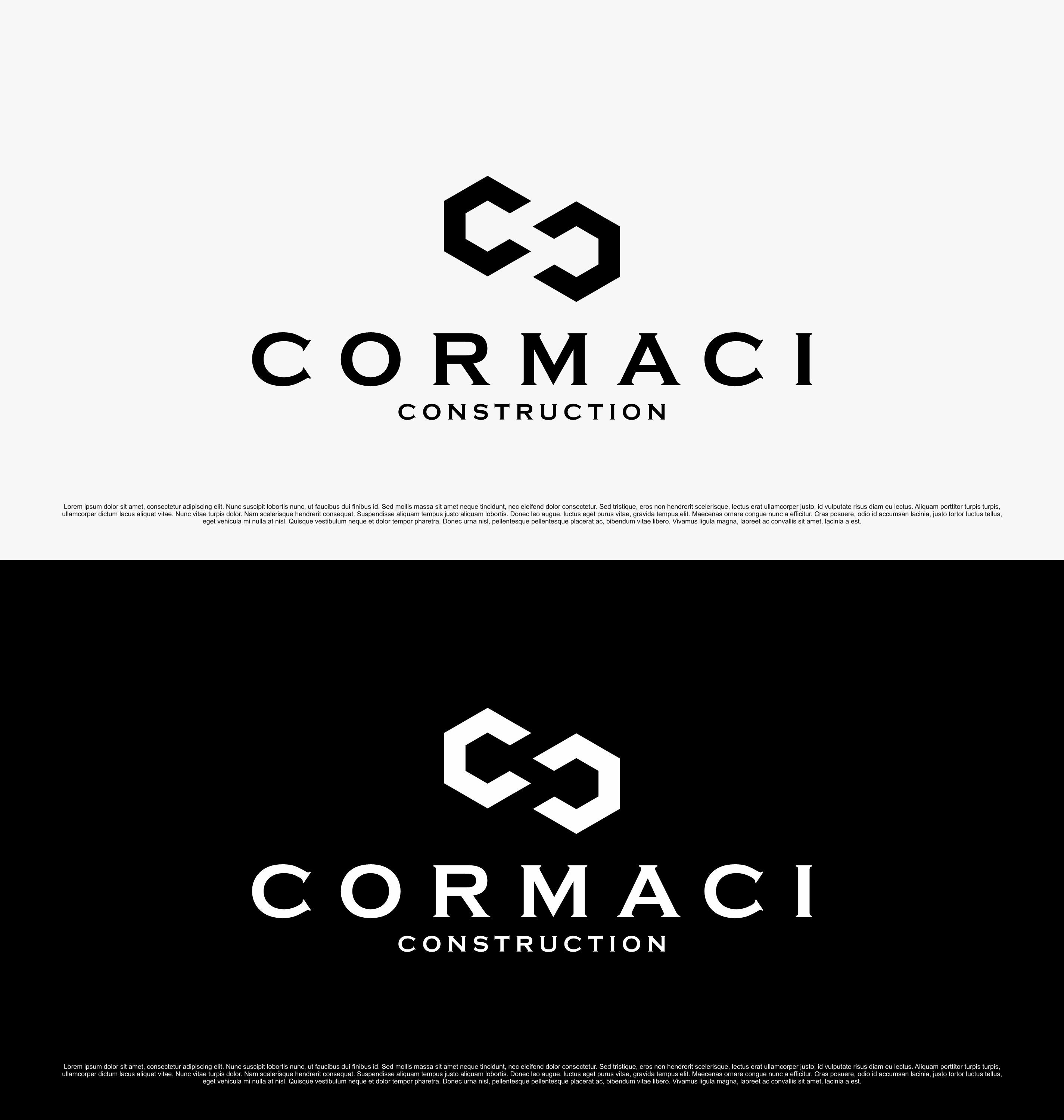 Logo Design by saesean for Cormaci Construction | Design #29883565