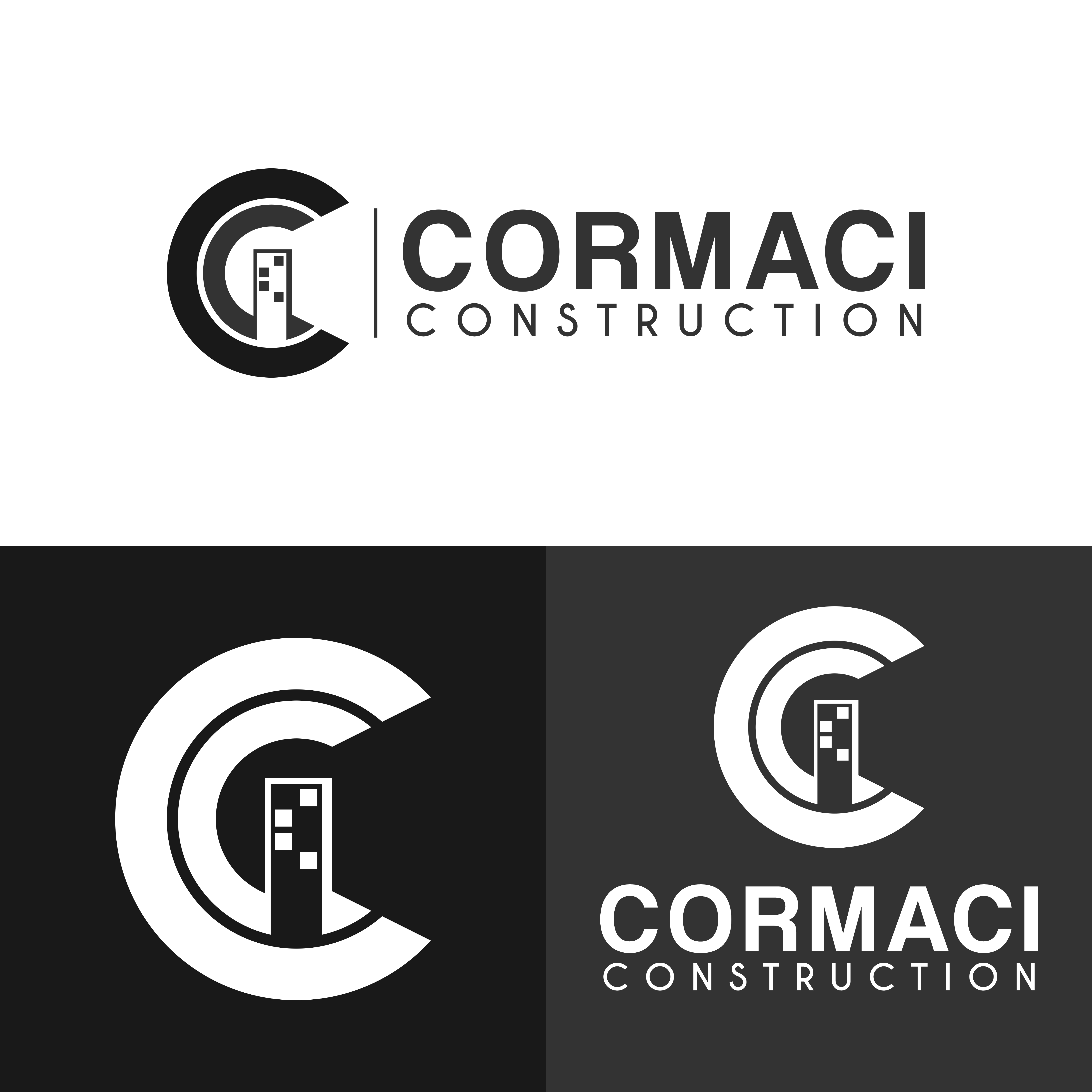 Logo Design by TirtaFix for Cormaci Construction | Design #29879962