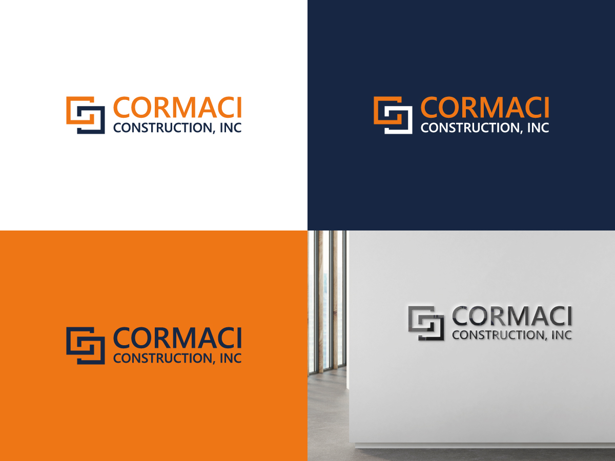 Logo Design by Blackspidey for Cormaci Construction | Design #29917502