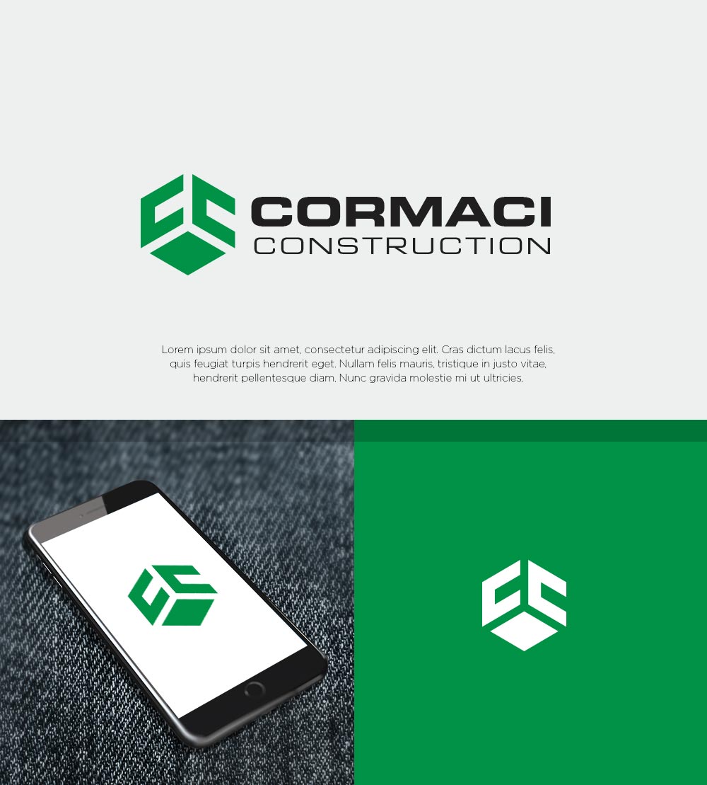 Logo-Design von Bobdesigns für Cormaci Construction | Design #29884114