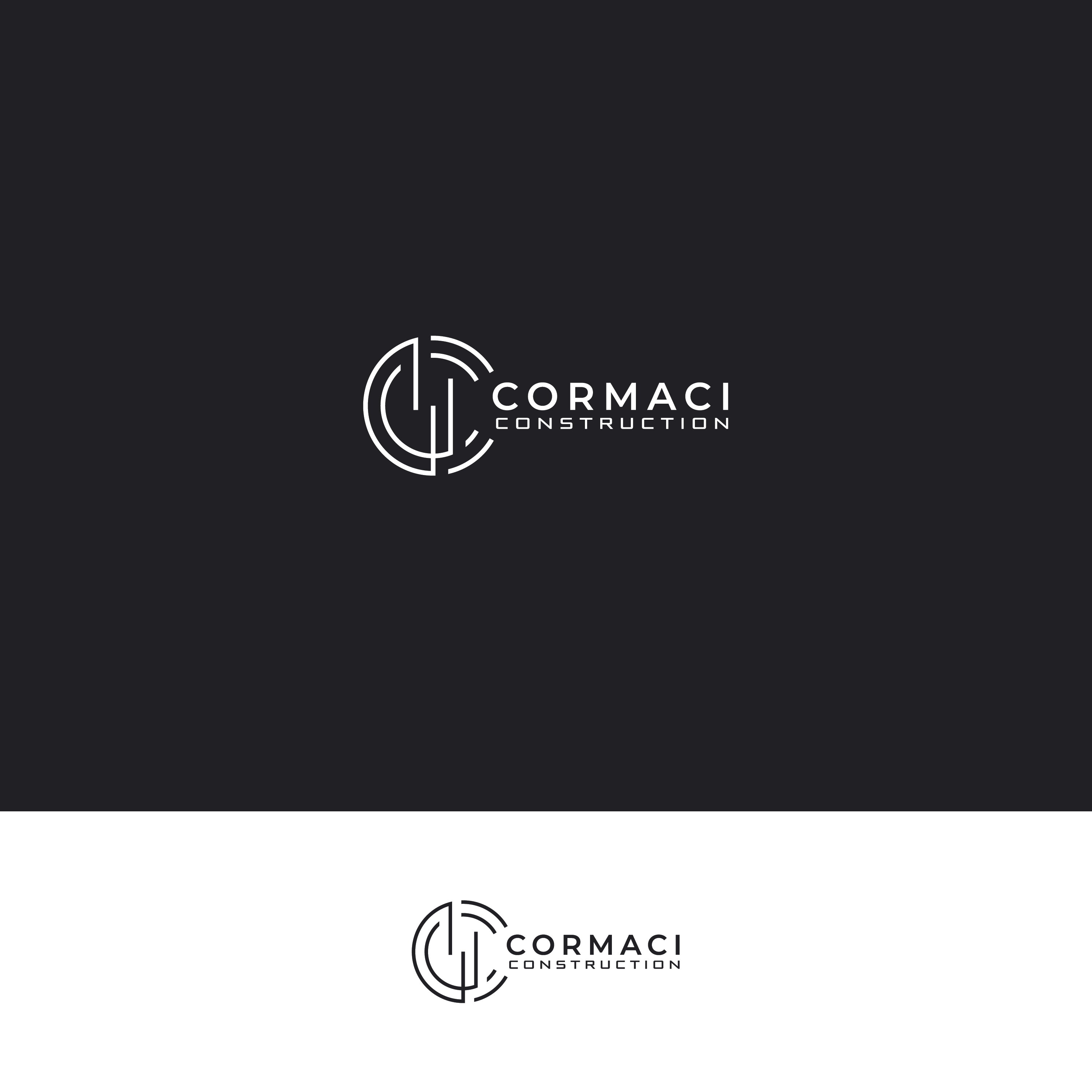 Logo Design by Verified artistry (Design garden) for Cormaci Construction | Design #29880874