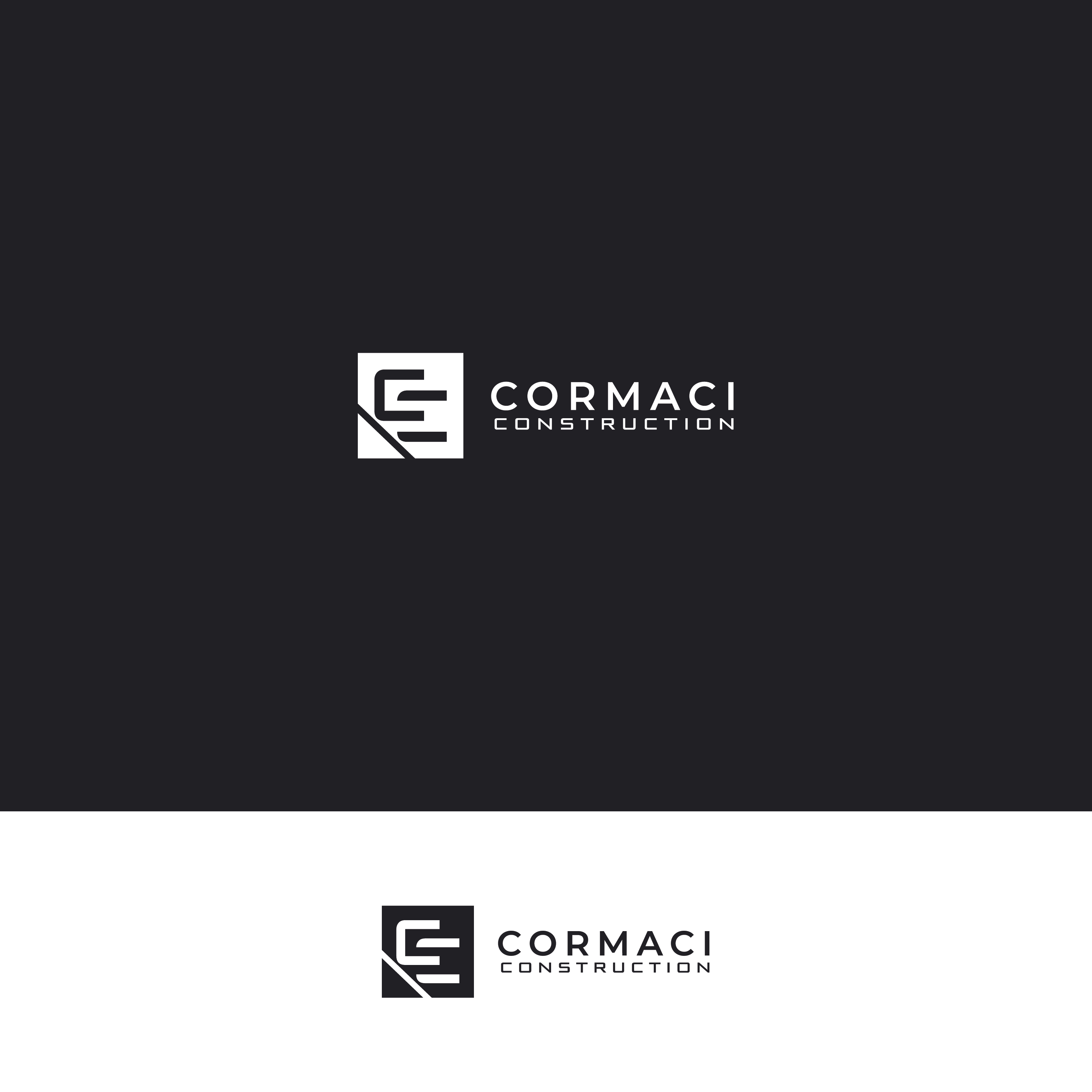 Logo Design by Verified artistry (Design garden) for Cormaci Construction | Design #29881053