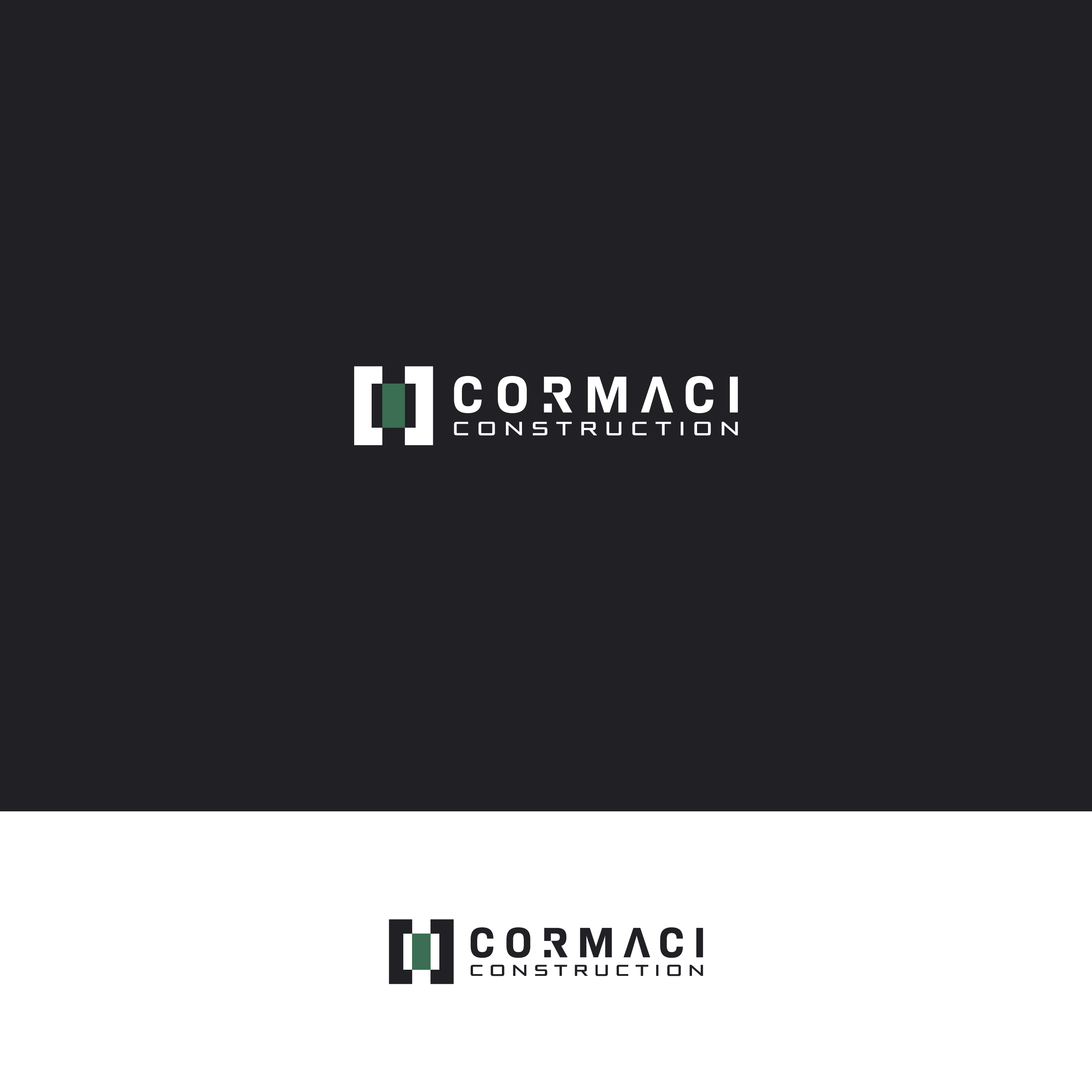 Logo Design by Verified artistry (Design garden) for Cormaci Construction | Design #29881759