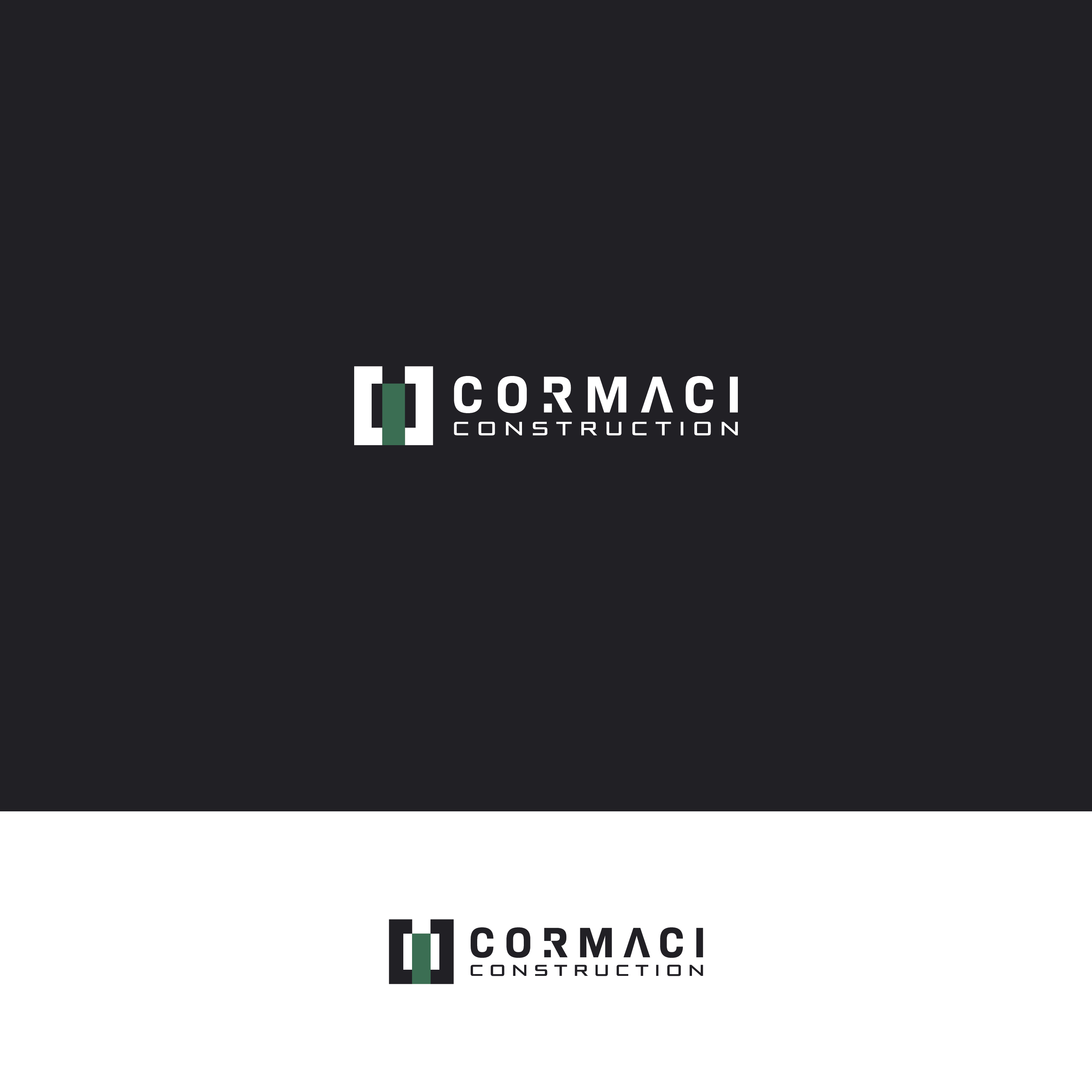 Logo Design by Verified artistry (Design garden) for Cormaci Construction | Design #29881772