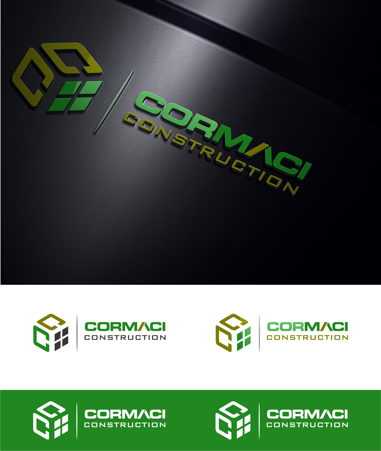 Logo Design by mustaghfirin849 for Cormaci Construction | Design #29901331