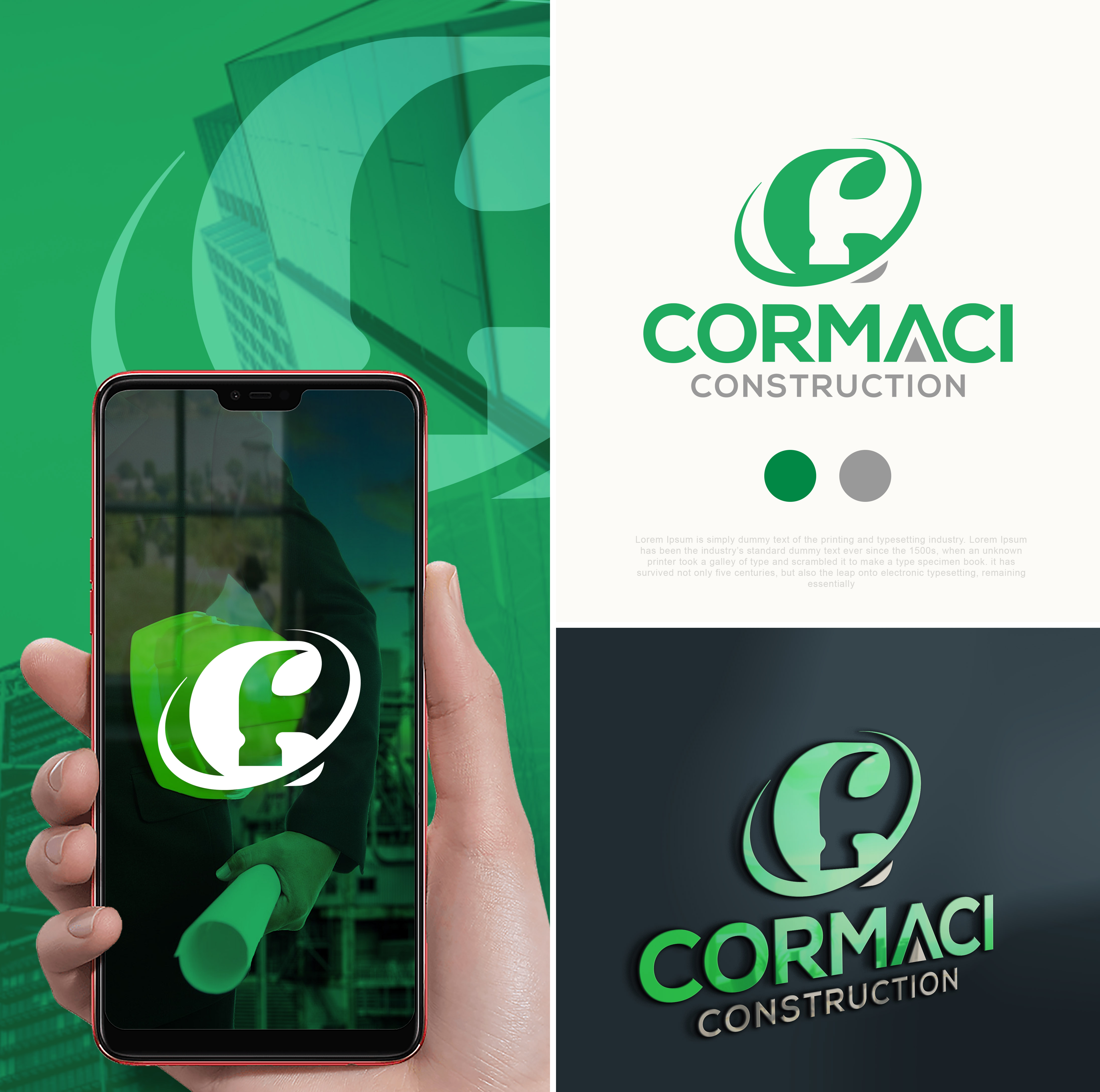 Design de Logo par aexoagency pour Cormaci Construction | Design #29874446