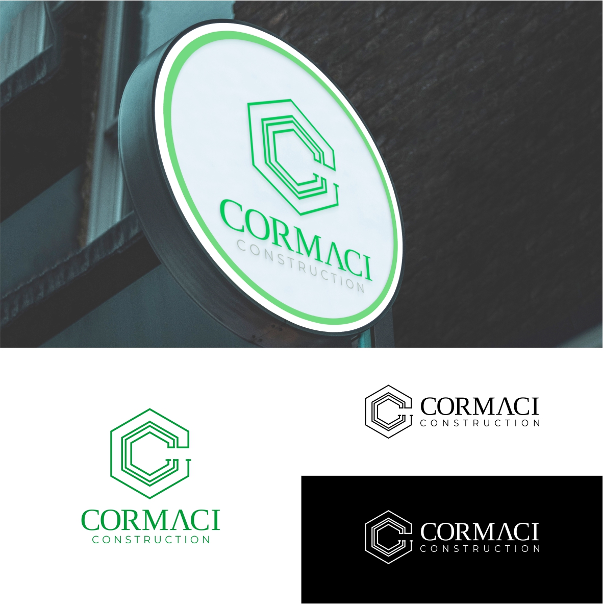 Logo Design by aidea19 for Cormaci Construction | Design #29880441
