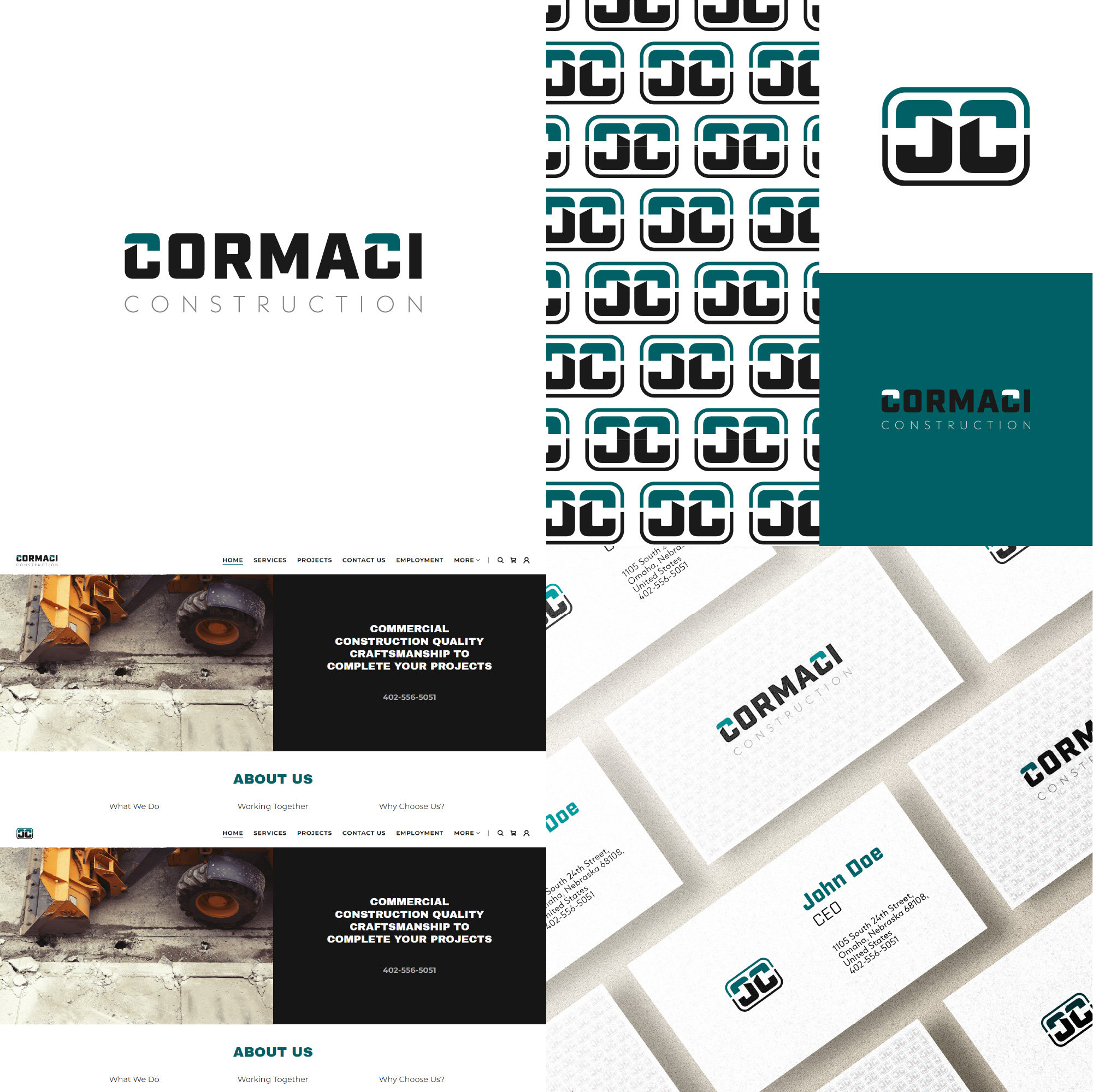 Logo-Design von Bastinian für Cormaci Construction | Design #29900171