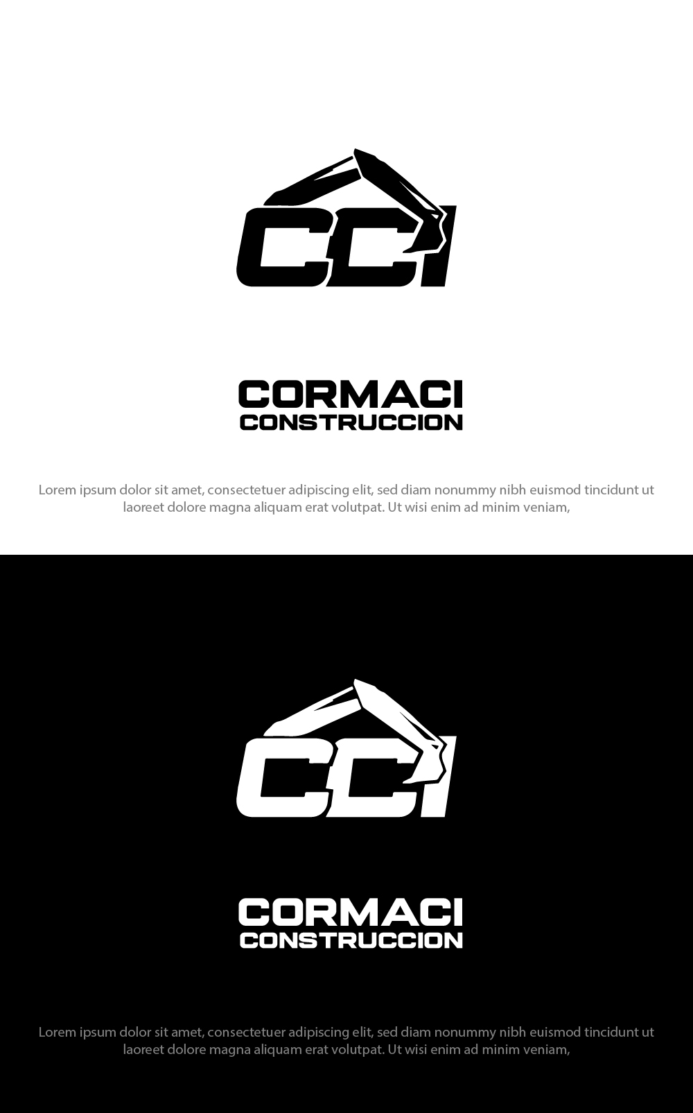 Logo Design by SpaceArt for Cormaci Construction | Design #29911826