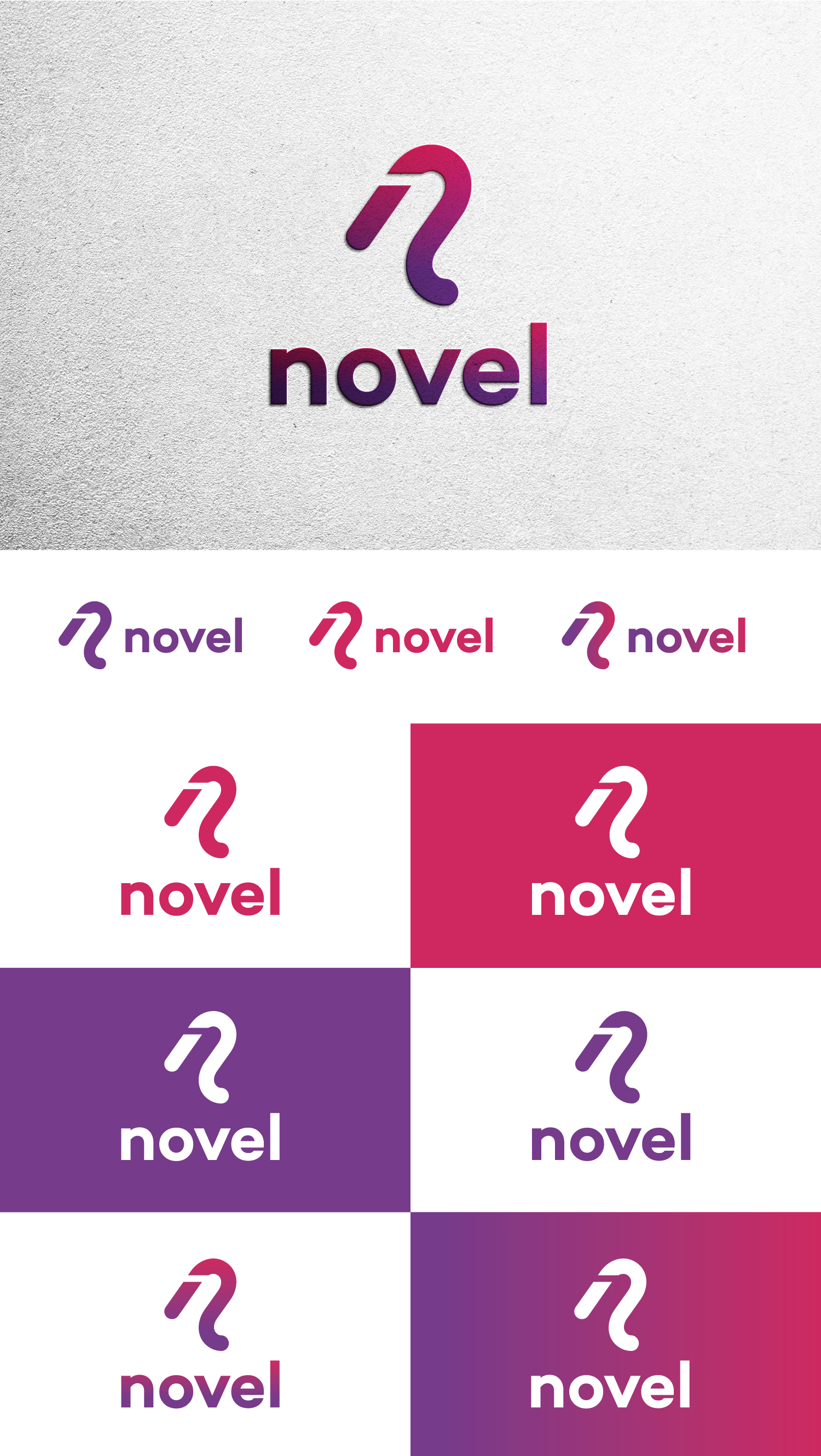 Logo Design by StromDesignHub for Novel | Design #29890868