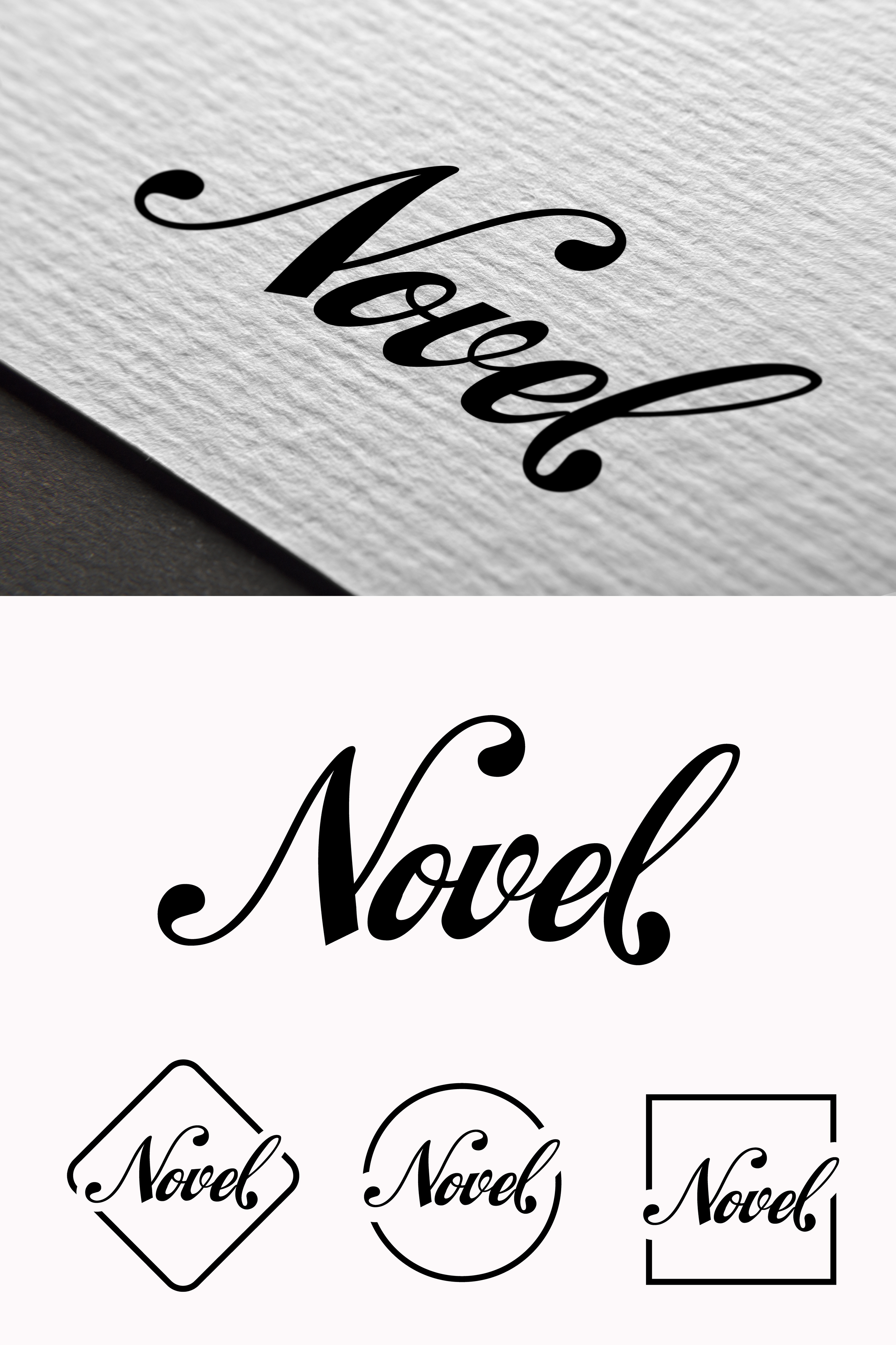 Logo-Design von HAMDIYA für Novel | Design #29990784