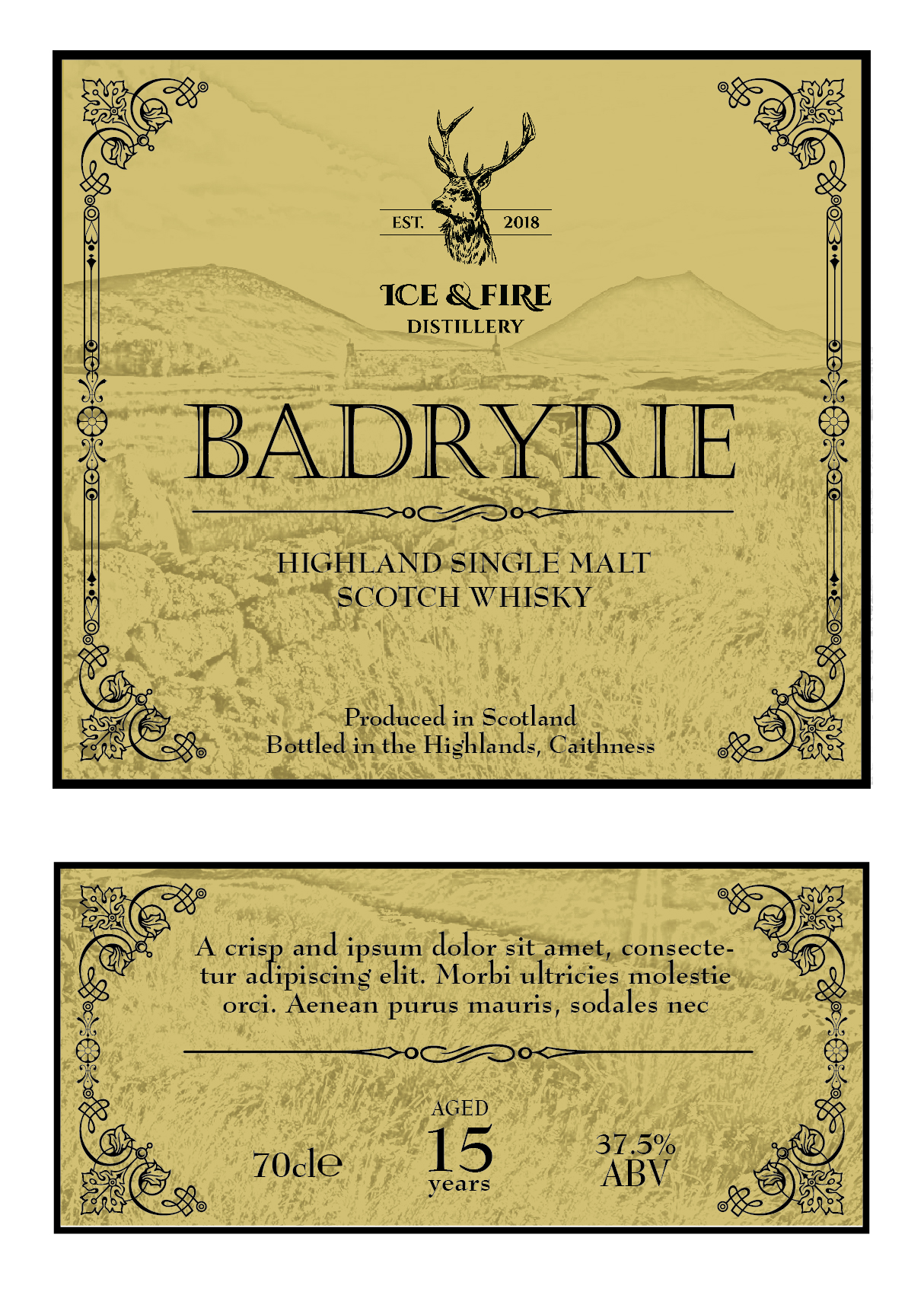 Label Design by Javelin Studio for this project | Design #29929806