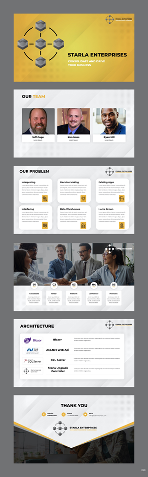PowerPoint Design by pb for this project | Design: #29887669