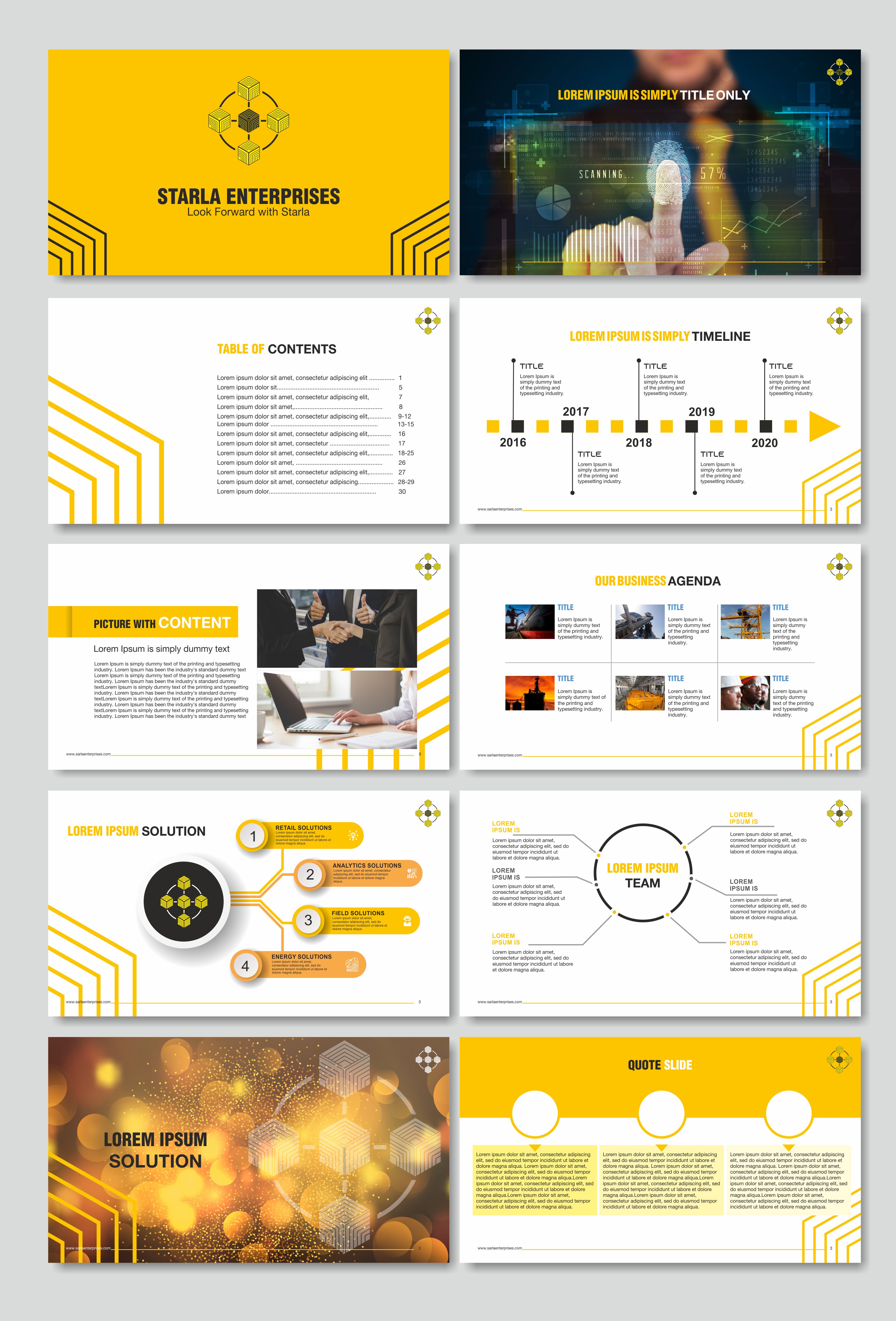 Diseño de PowerPoint por Fine Graphics House para este proyecto | Diseño #29889249