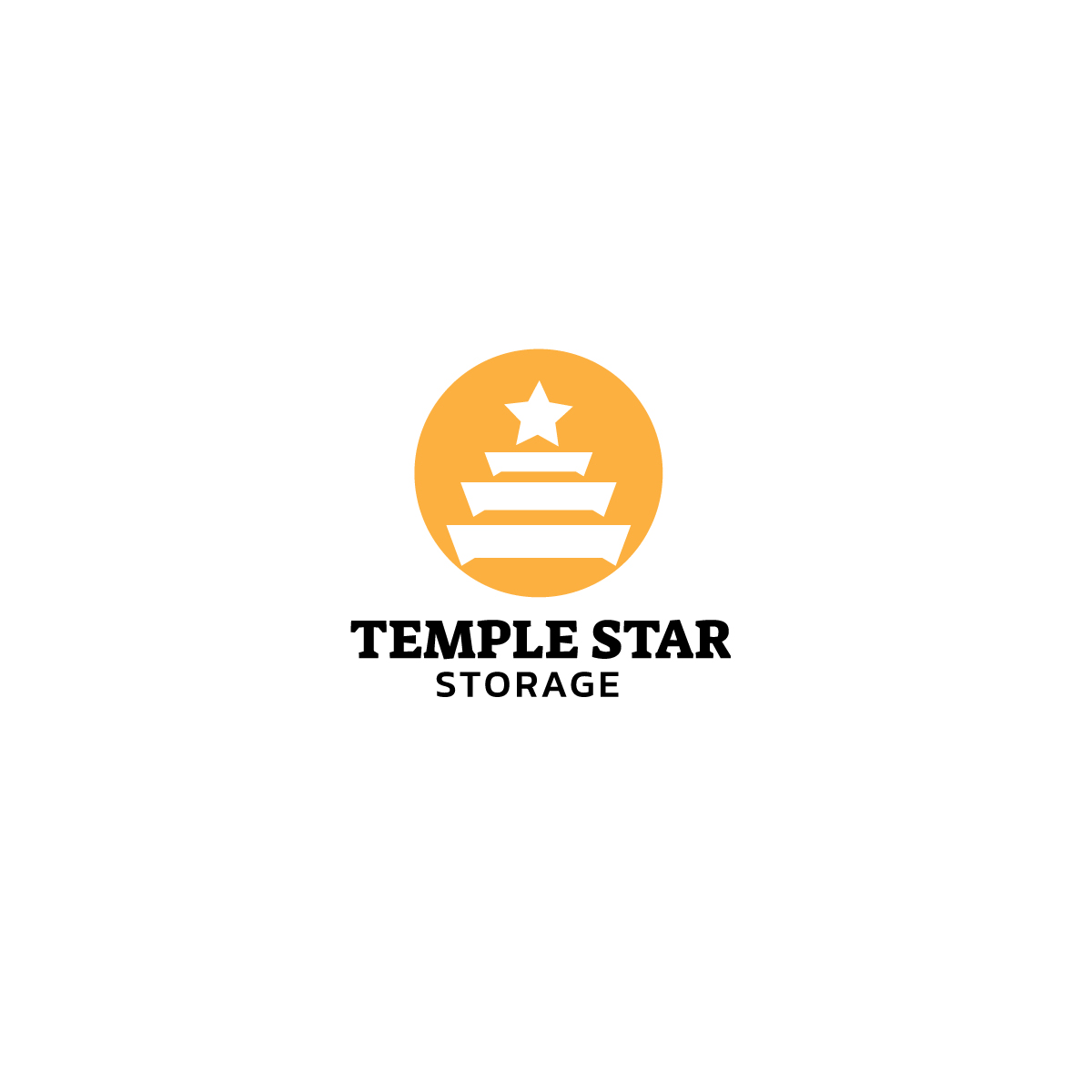 Logo-Design von Jhannel55 für Temple Star Storage | Design #29890850