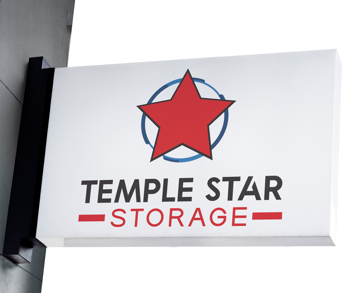 Logo Design by Nusrat J for Temple Star Storage | Design #29888877