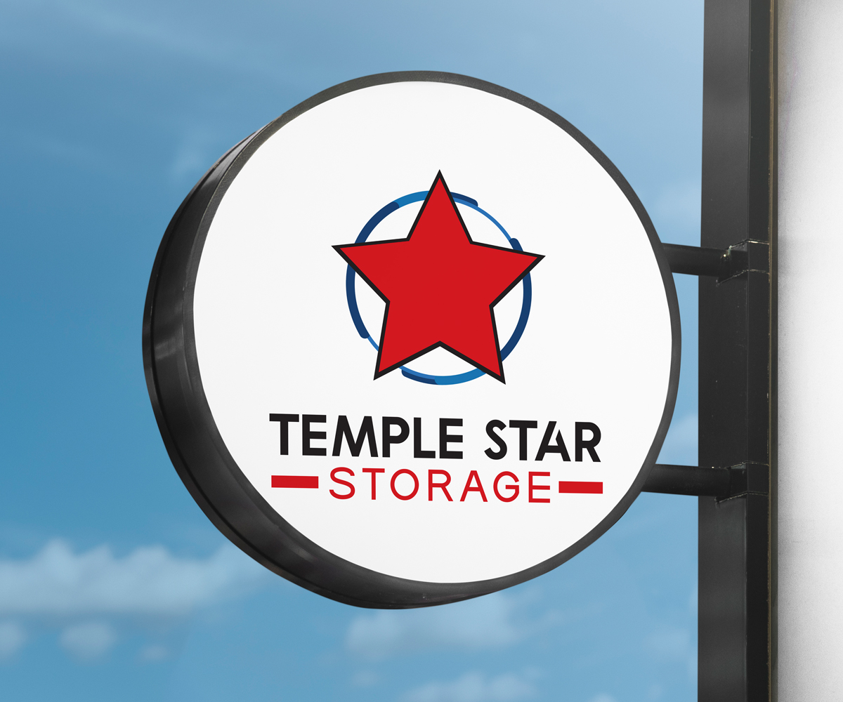 Logo Design by Nusrat J for Temple Star Storage | Design #29888878