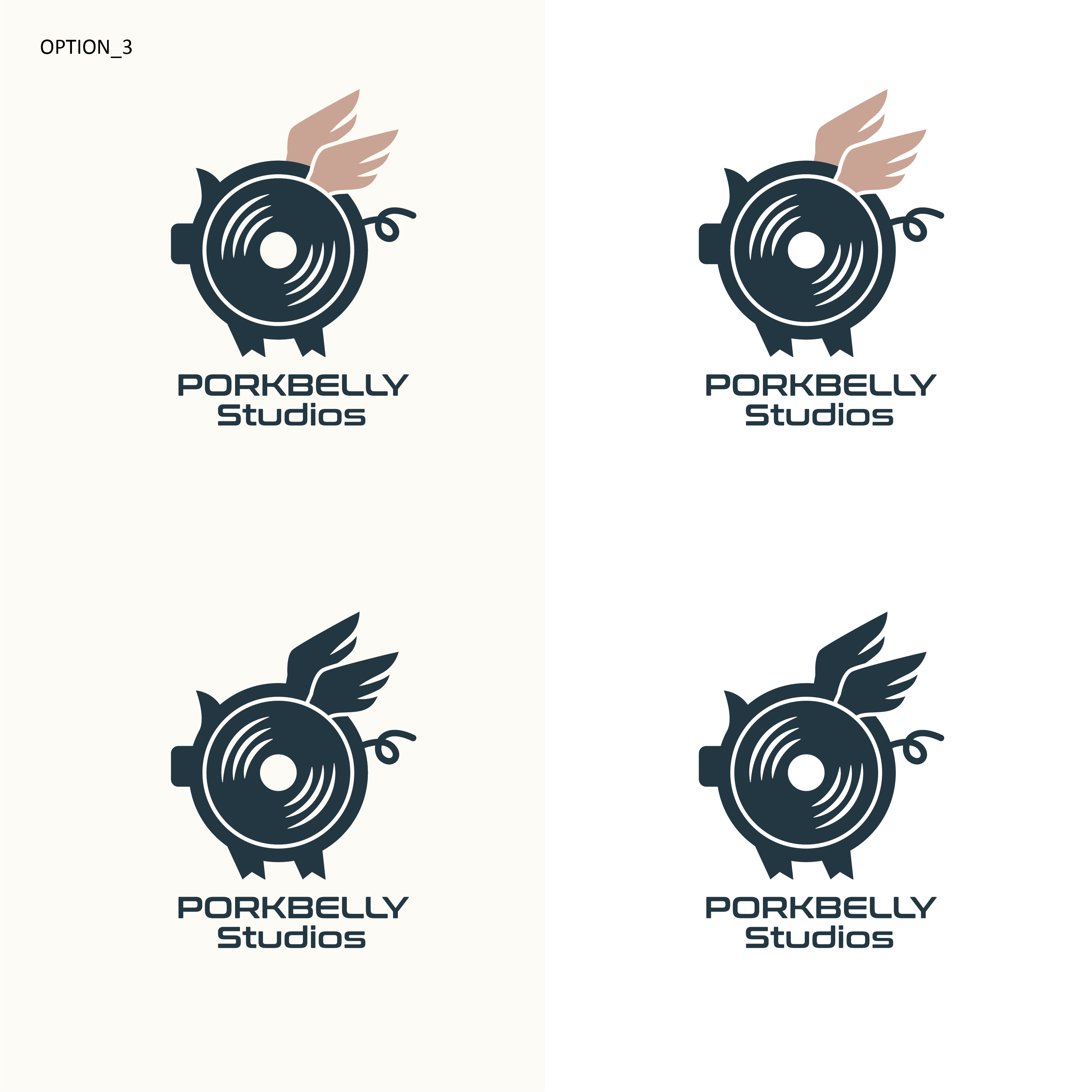 Logo Design by wageeshwari for Porkbelly Studios | Design #29912664