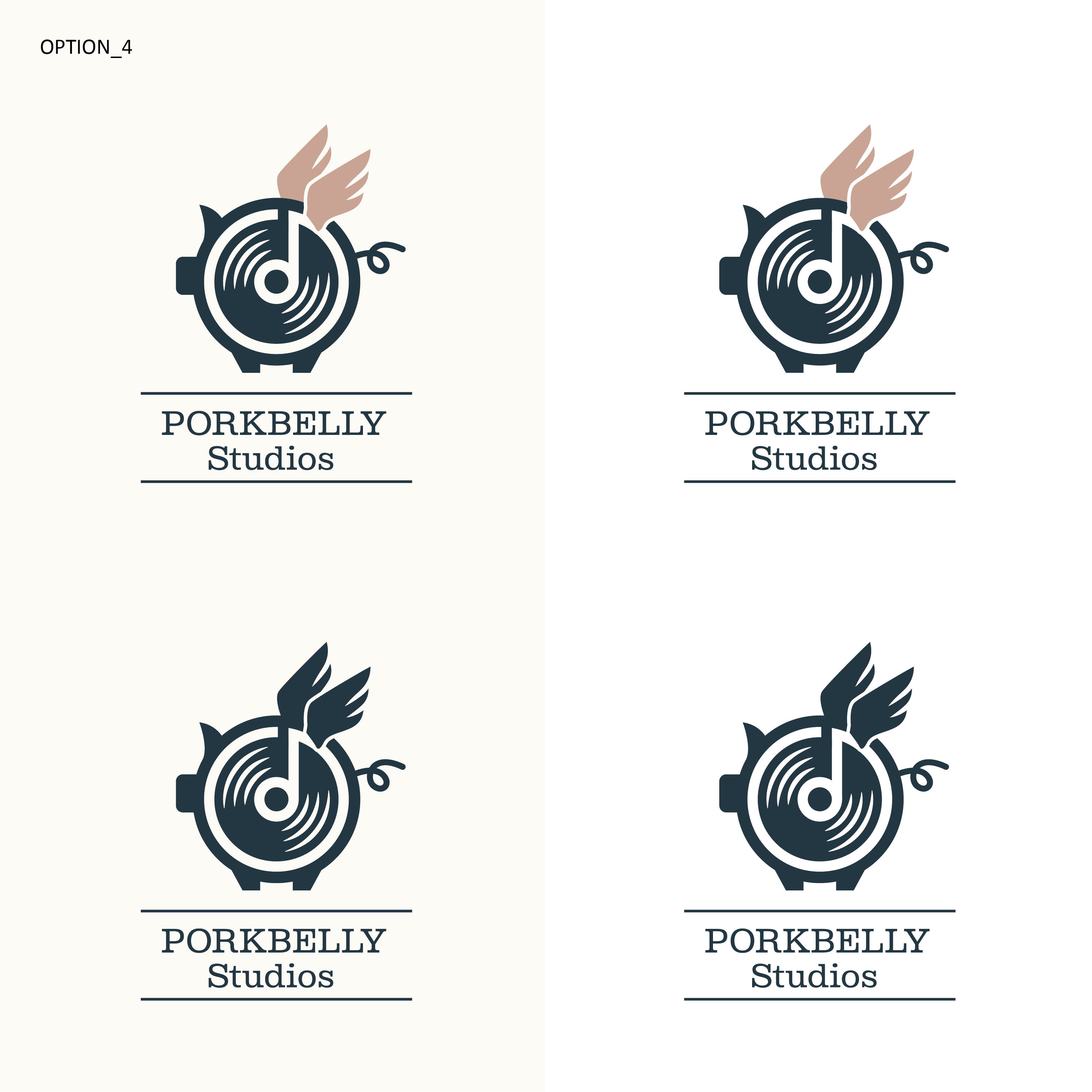 Logo Design by wageeshwari for Porkbelly Studios | Design #29912668