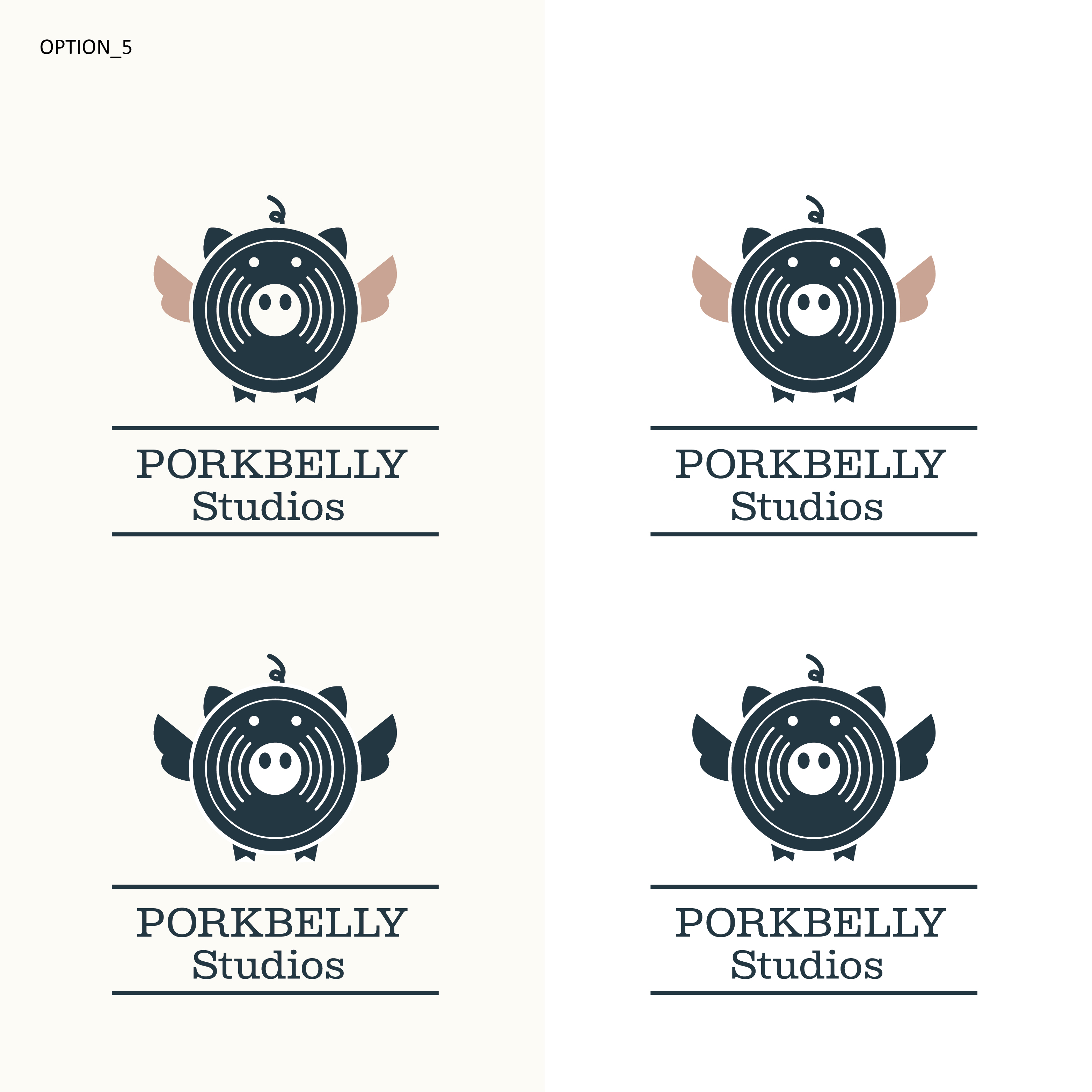 Logo Design by wageeshwari for Porkbelly Studios | Design #29912673
